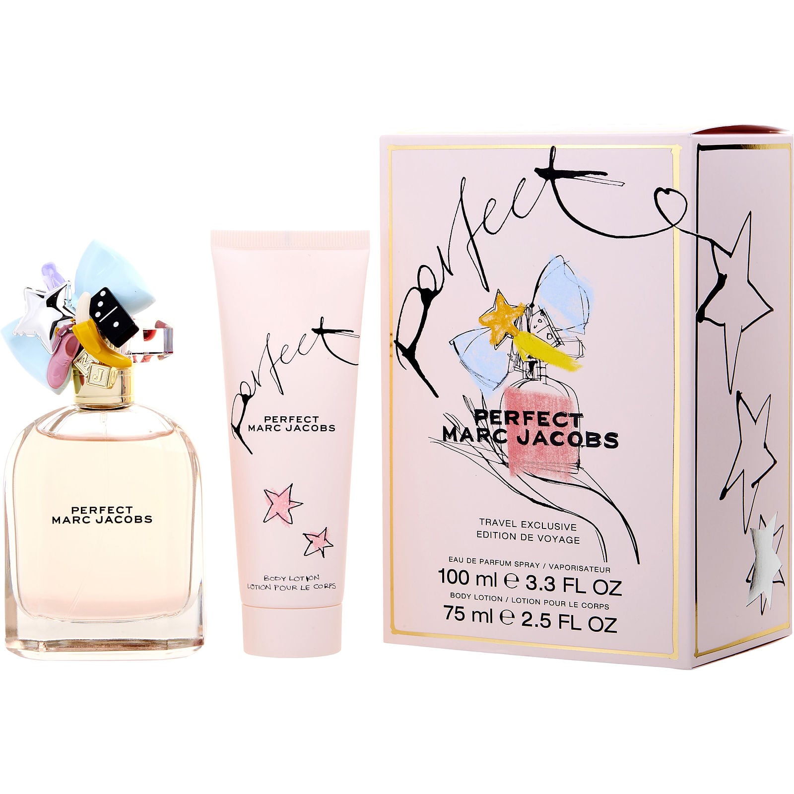 Marc Jacobs Perfect Travel Set - Bright Fresh Lift + Soft Floral