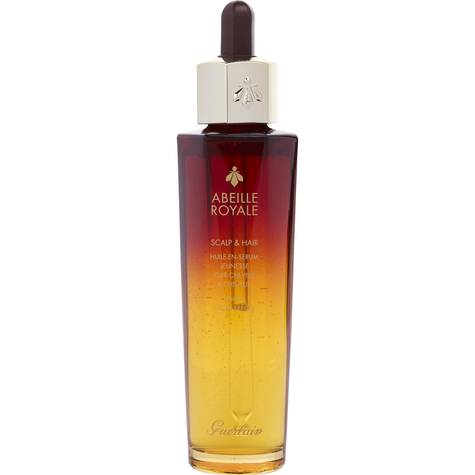 GUERLAIN ABEILLE E スカルプ＆ヘアオイル 50ml Abeille Royale Hair Youth Oil-in-Serum: Revitalizing Honey