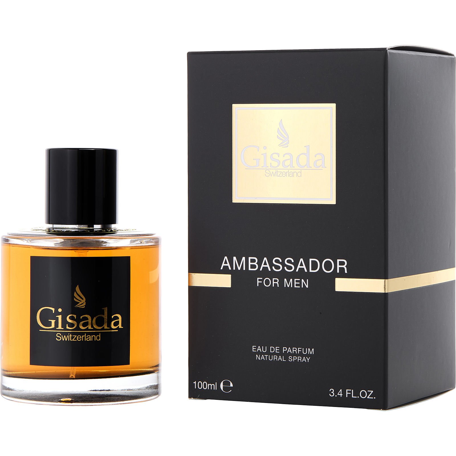 Amazon.com : Gisada - Ambassador Men | 3.3oz (100ml) | Eau
