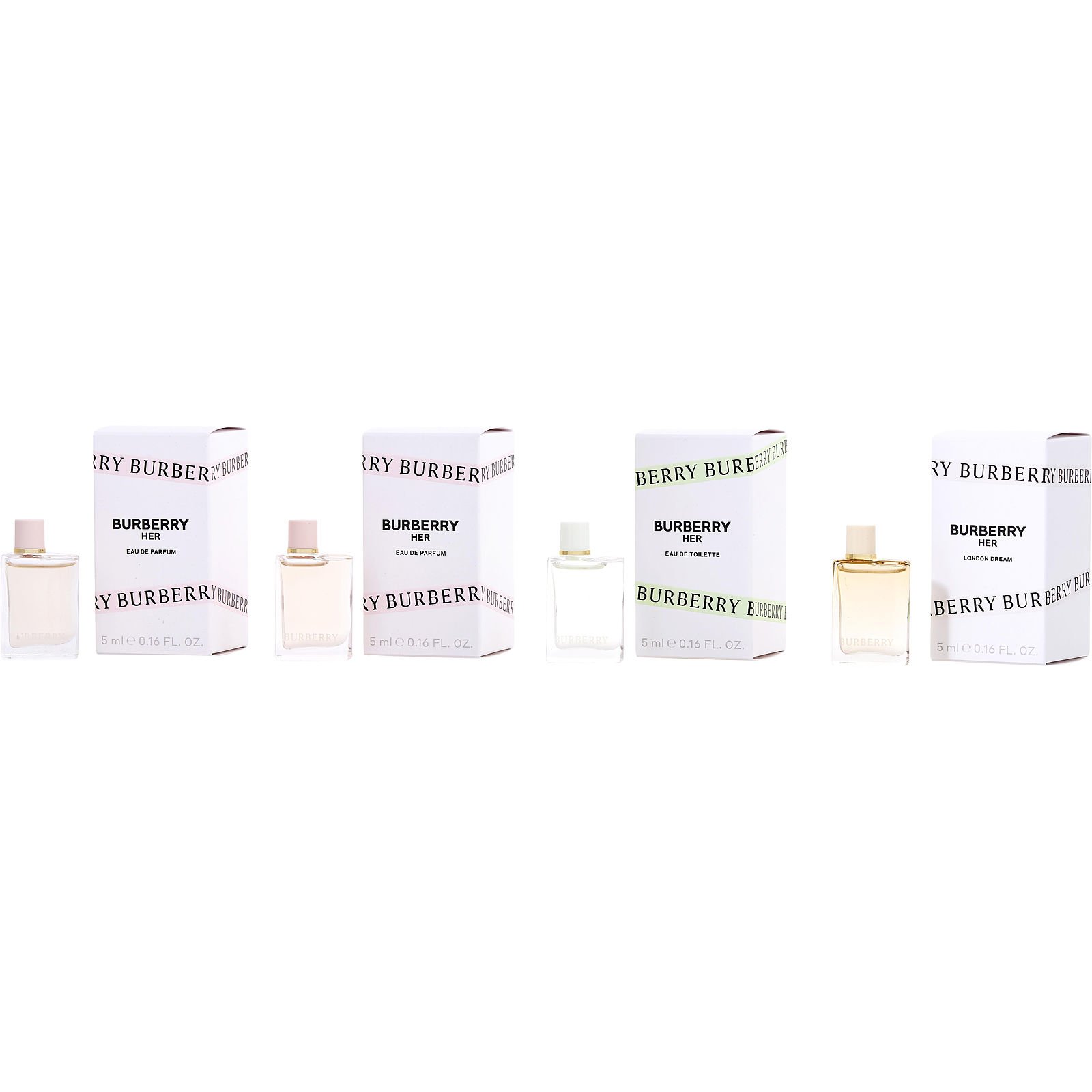 Burberry Variety Perfume Mini Set - 4pc | FragranceNet.com®
