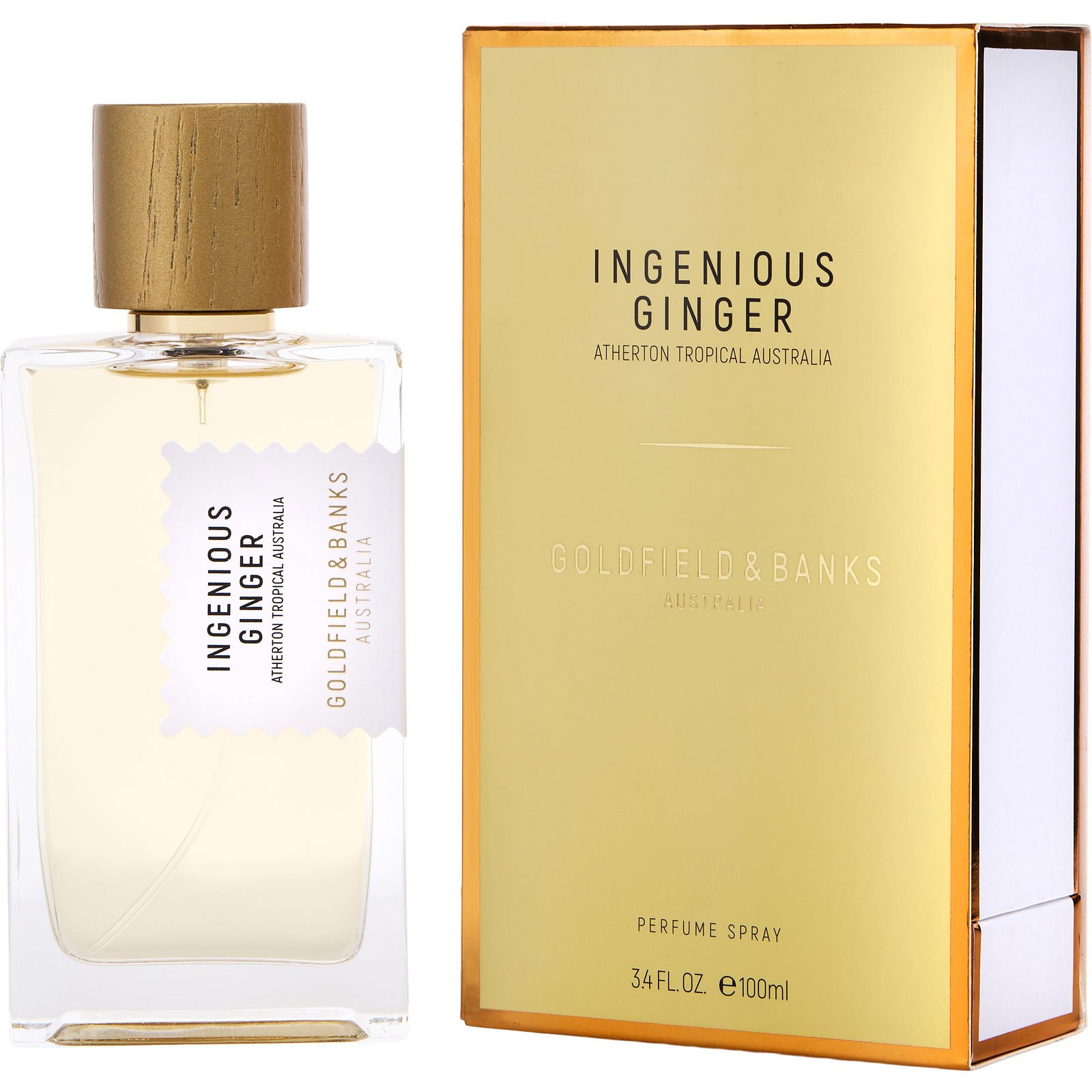 香水(ユニセックス) Goldfield & Banks Ingenious Ginger 100ml Goldfield & Banks Ingenious Ginger Eau de Parfum - Lowest