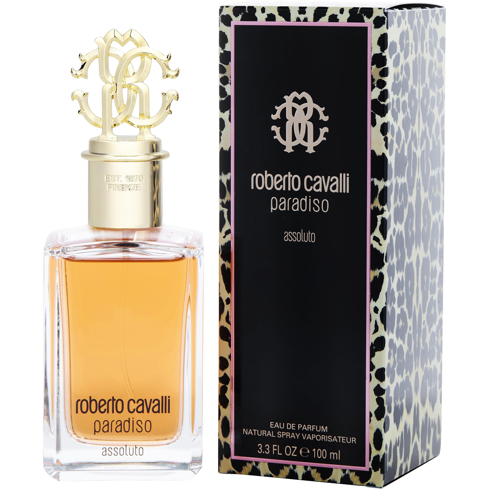 Roberto Cavalli Paradiso Assoluto Eau De Parfum Spray oz