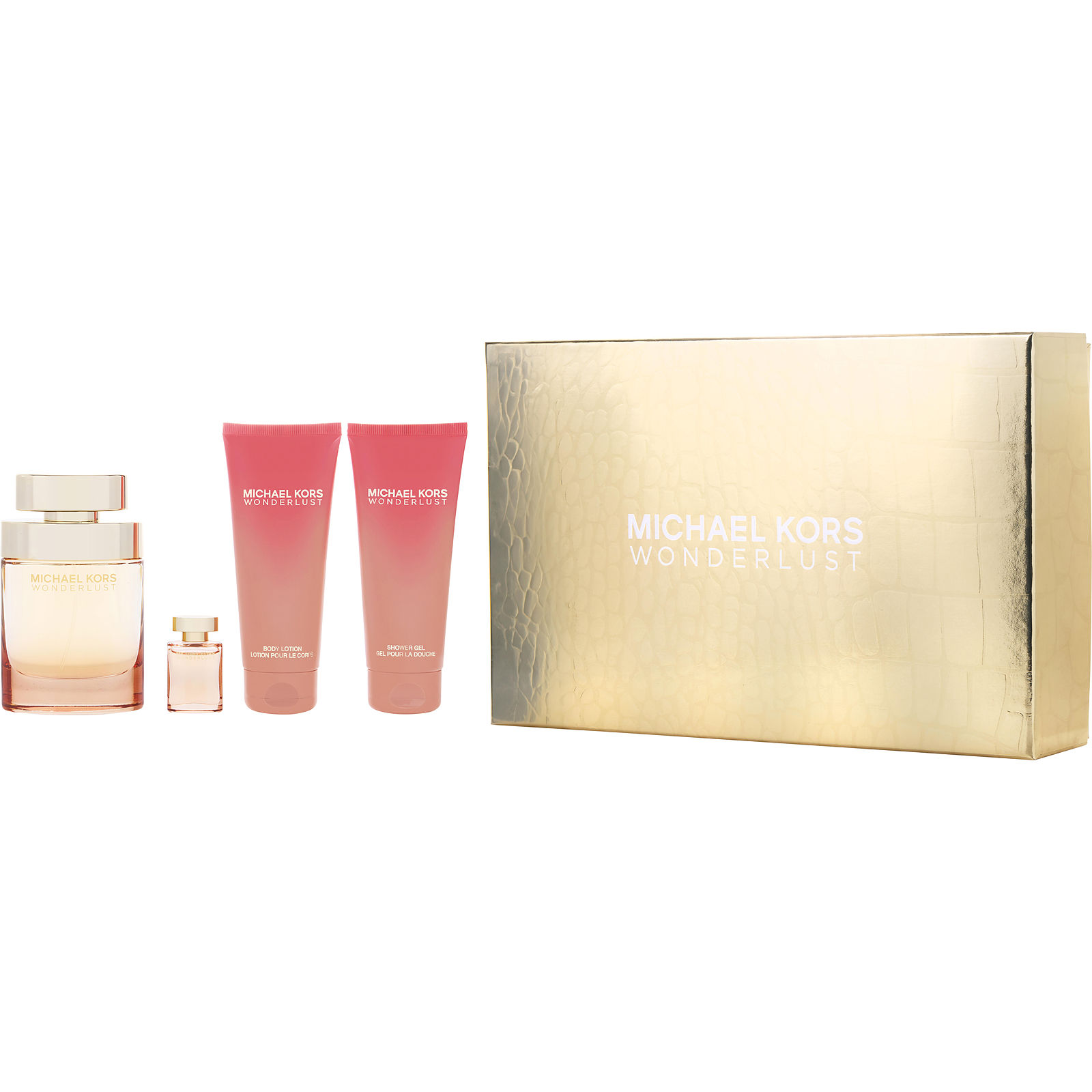 Michael Kors Wonderlust Perfume Gift Set - 4pc | FragranceNet.com®