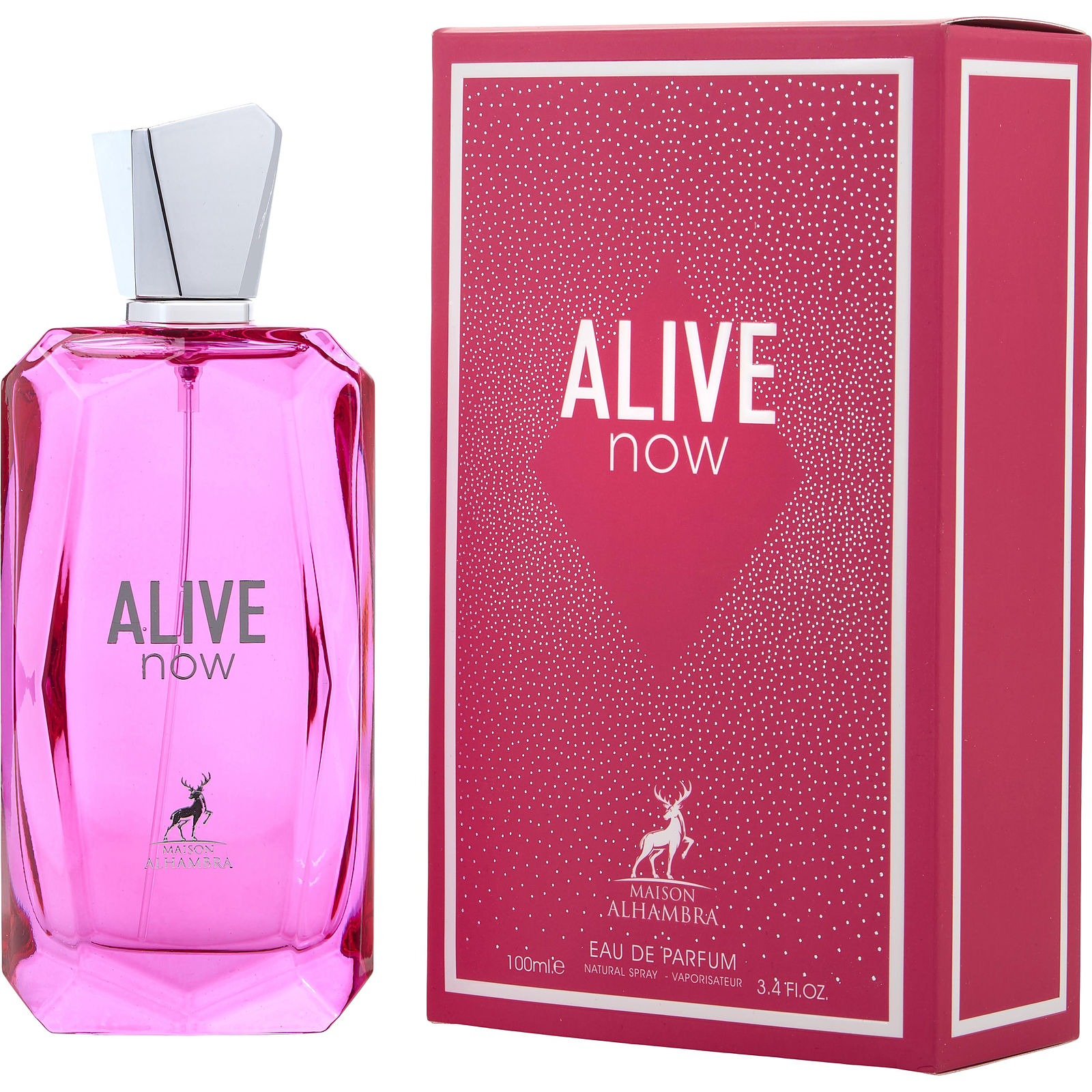 香水(ユニセックス) Alhambra ALIVE NOW EAU DE PARFUM 100ml Alive Now New Original Alhambra EDP Perfume Women 100 ML