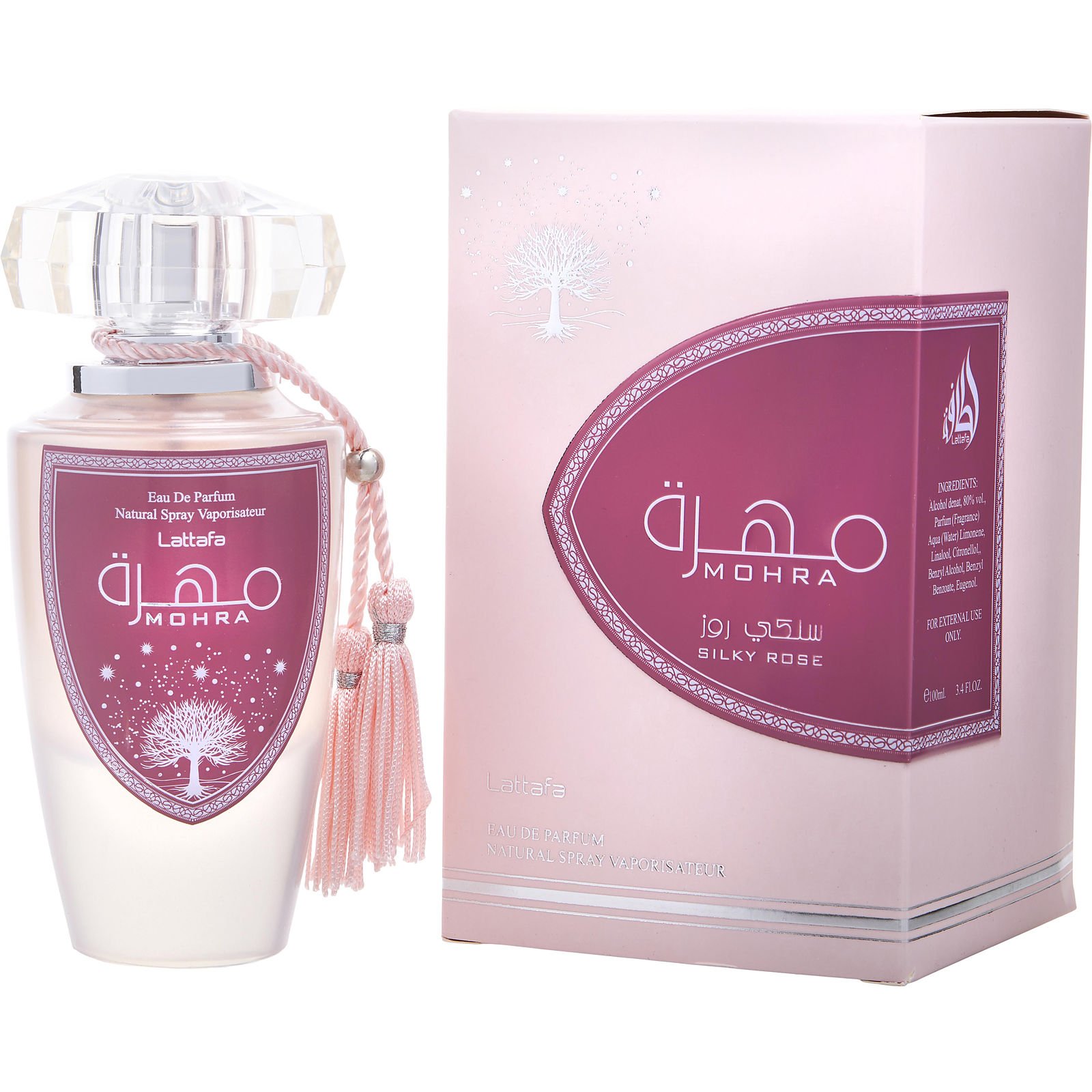 Lattafa Mohra Silky Rose Eau de Parfum | FragranceNet.com®