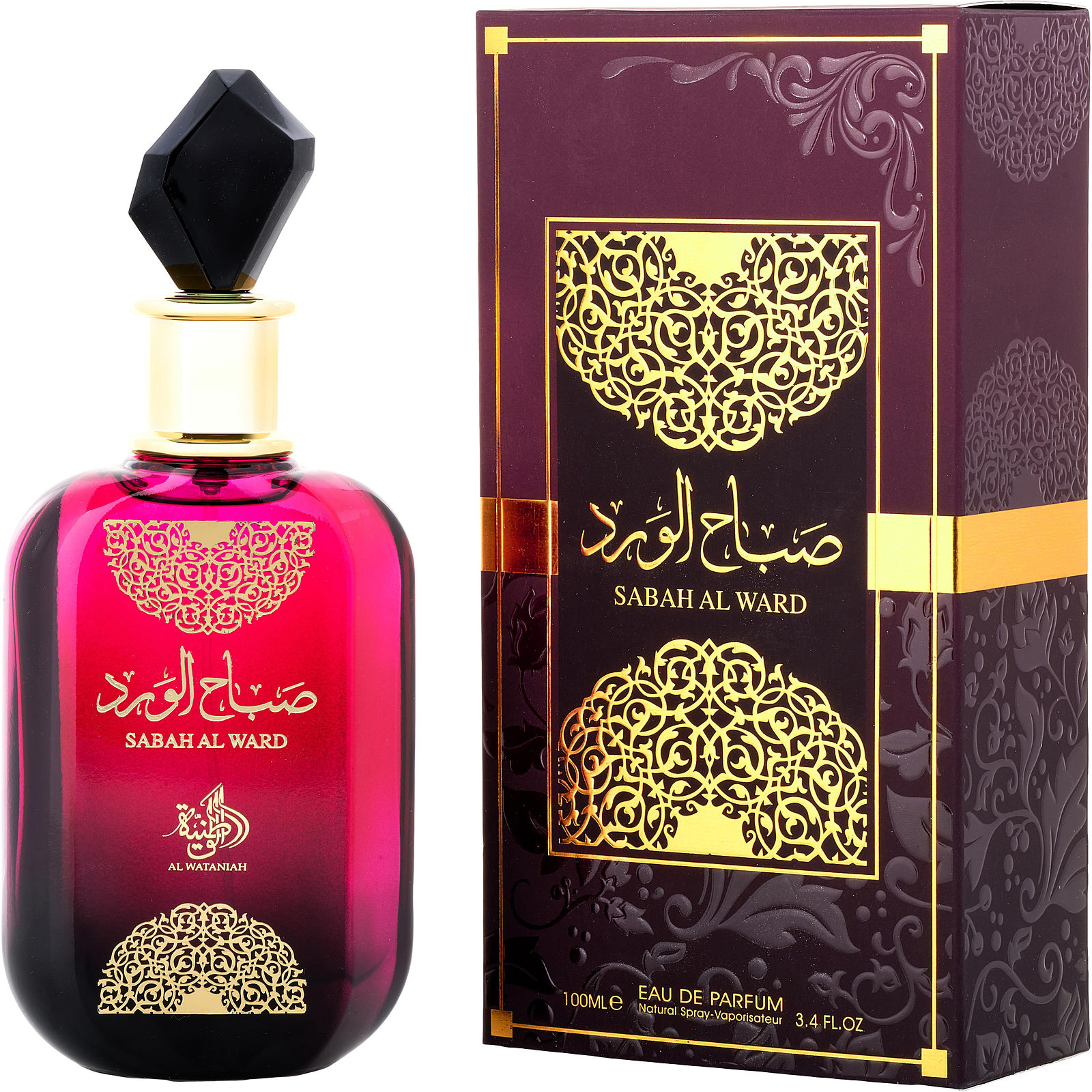 香水(女性用) SABAH AL WARD. AL WATANIAH SABAH AL WARD WOMEN EDP - 100 ML (3.4OZ) BY AL WATANIAH