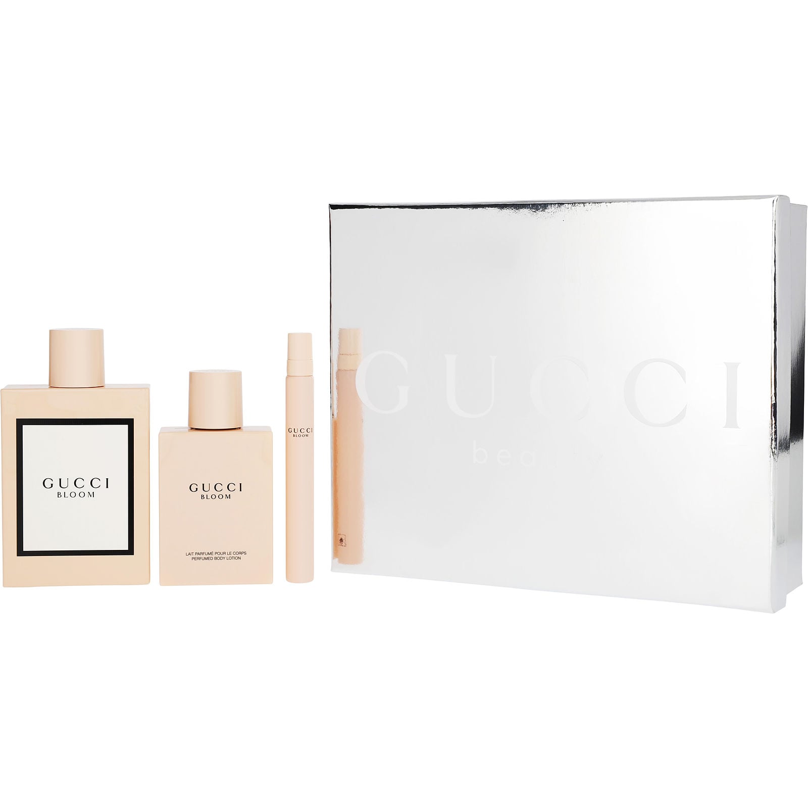 GUCCI BLOOM 香水&ボディークリームセット Gucci Bloom 3pc Perfume Gift Set | FragranceNet.com®