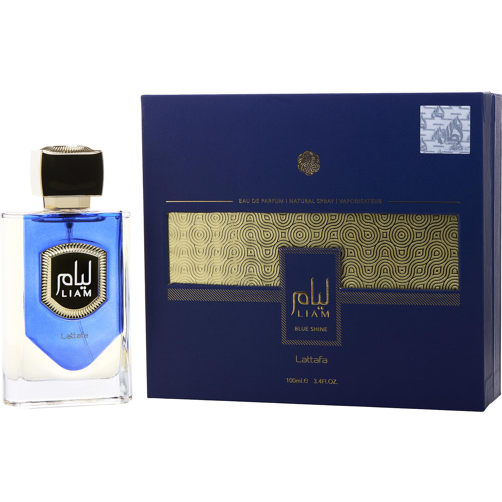 香水(男性用) Lattafa Liam Blue Shine Lattafa Liam Blue Shine Unisex 100ML Edp Spray