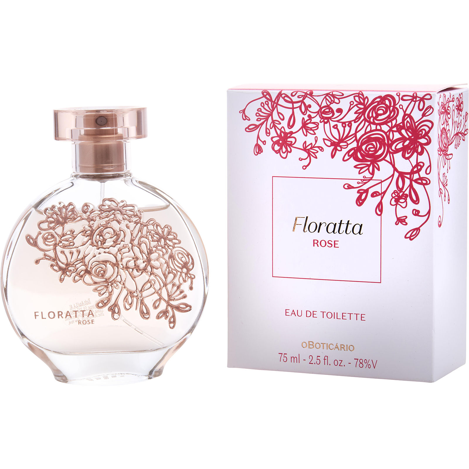 Floratta Rose Eau De Toilette Spray oz