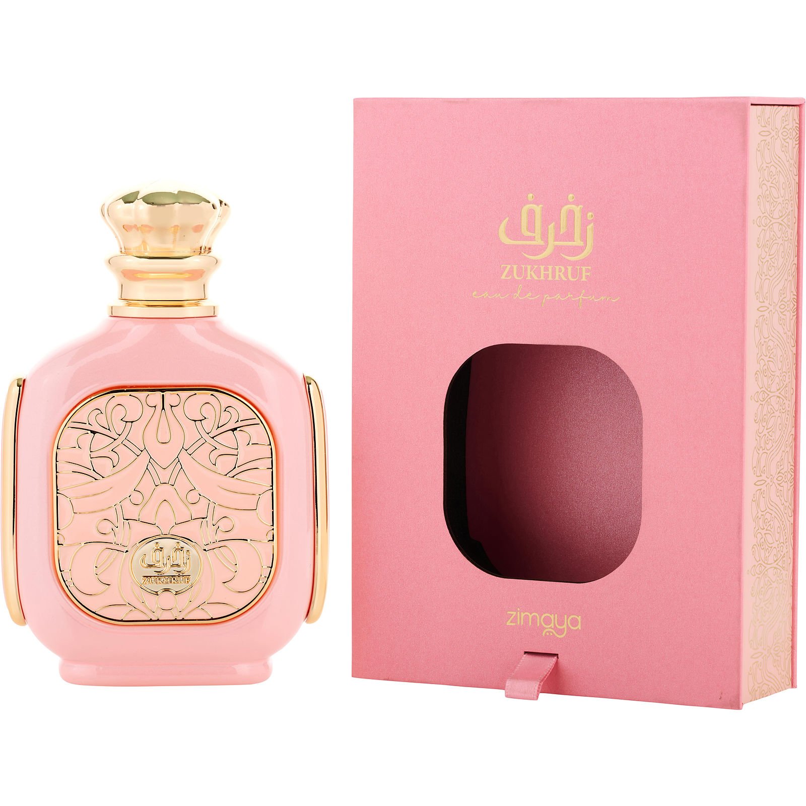 Zukhruf Pink Zimaya オードパルファム 女性用100ml Zukhruf Pink Zimaya parfum - un parfum de dama 2023