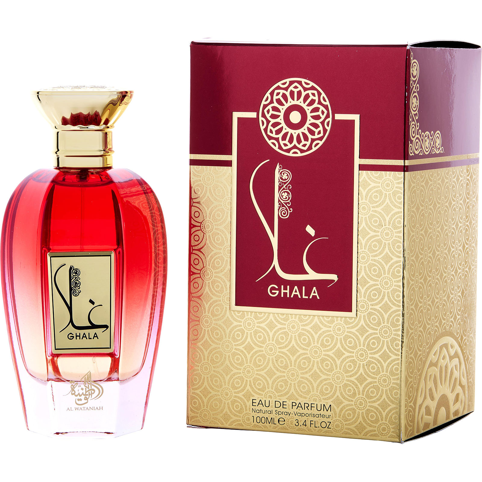 GHALA 香水100mL Al Wataniah Ghala EDP Perfume:100 ML. Hot New Super Rich Fragrance