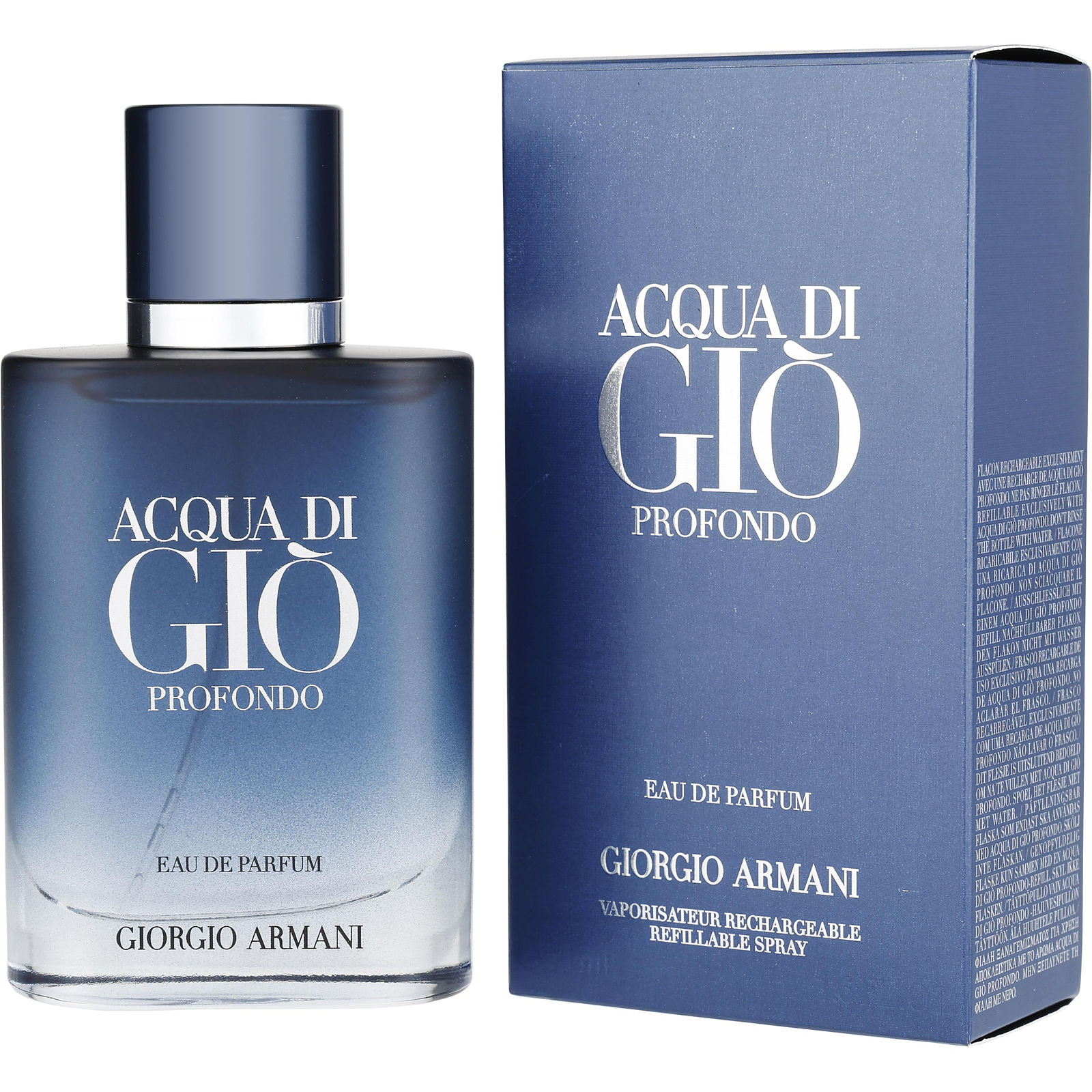 [正規品] ACQUA DI GIO PROFONDO 100ml Acqua di Giò Profondo Eau de Parfum Cologne - Armani Beauty