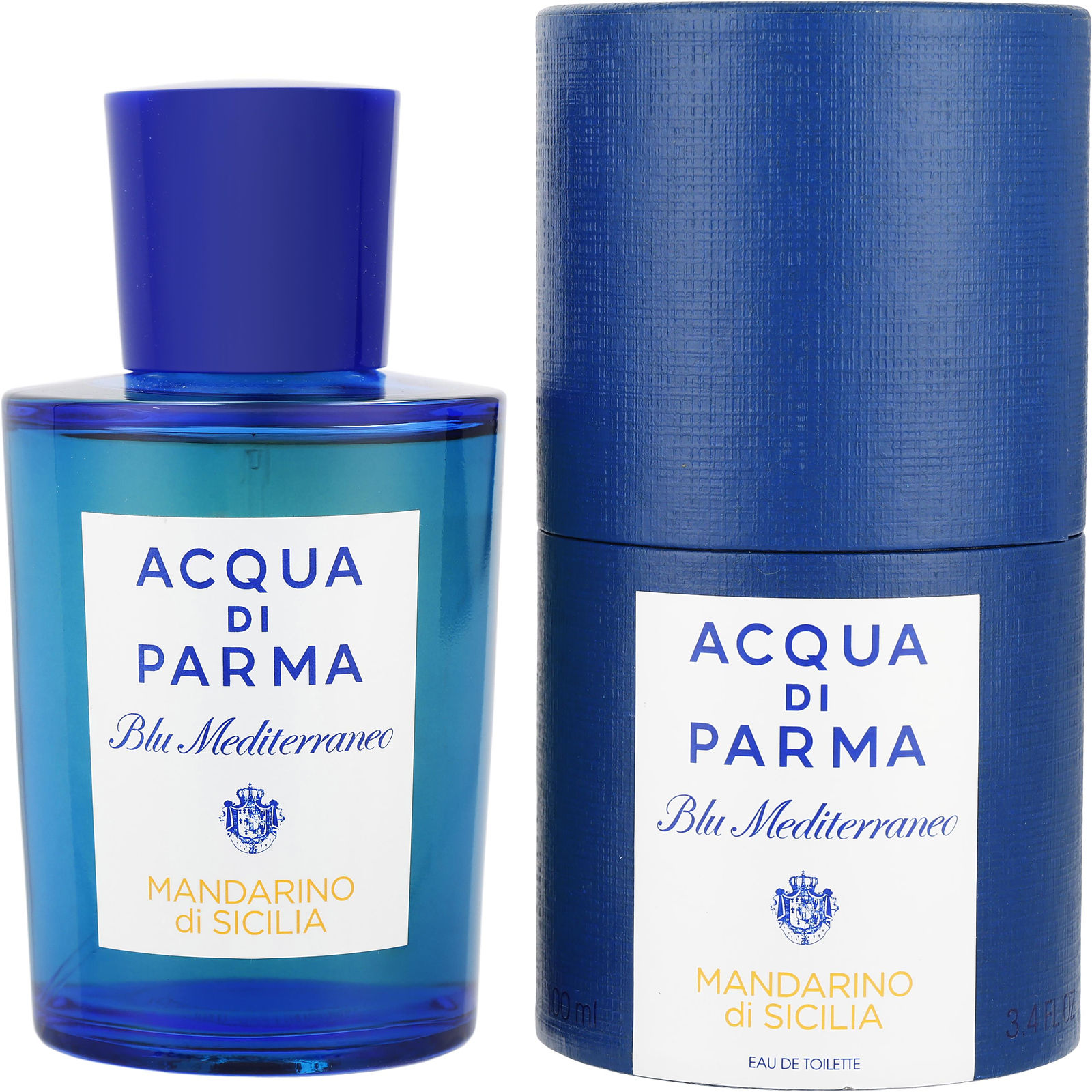 新品❤️AQUADIPARMA MANDARINO diSICILIA100ml Mandarino Di Sicilia Eau De Toilette - Blu Mediterraneo