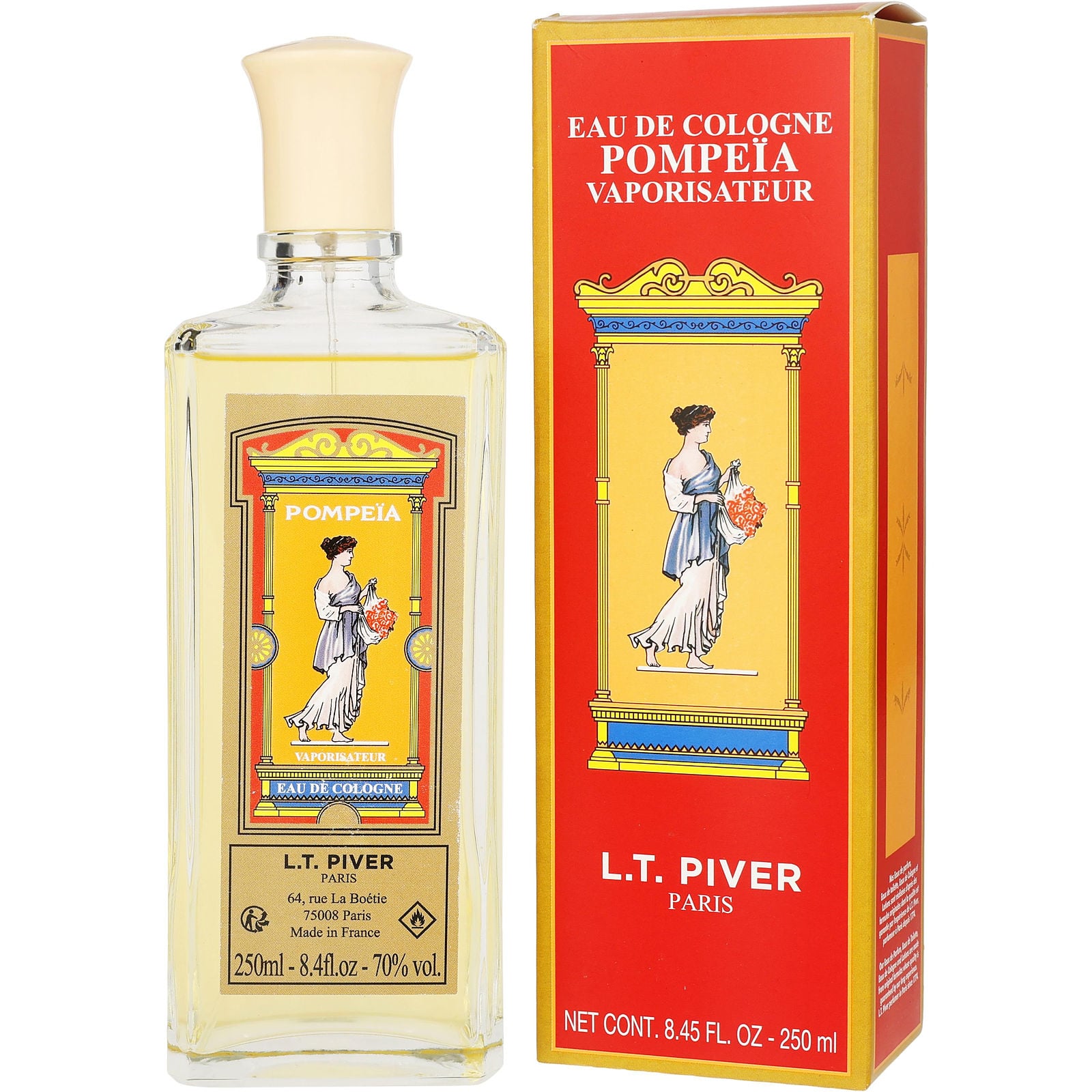 Perfume L.t Piver Pompeia Eau De Cologne 100ml For Women