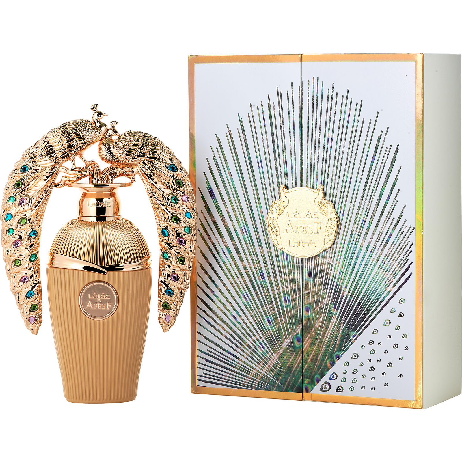 Afeef Lattafa 女性用香水 羽デザイン Lattafa Afeef Eau de Parfum | FragranceNet.com®
