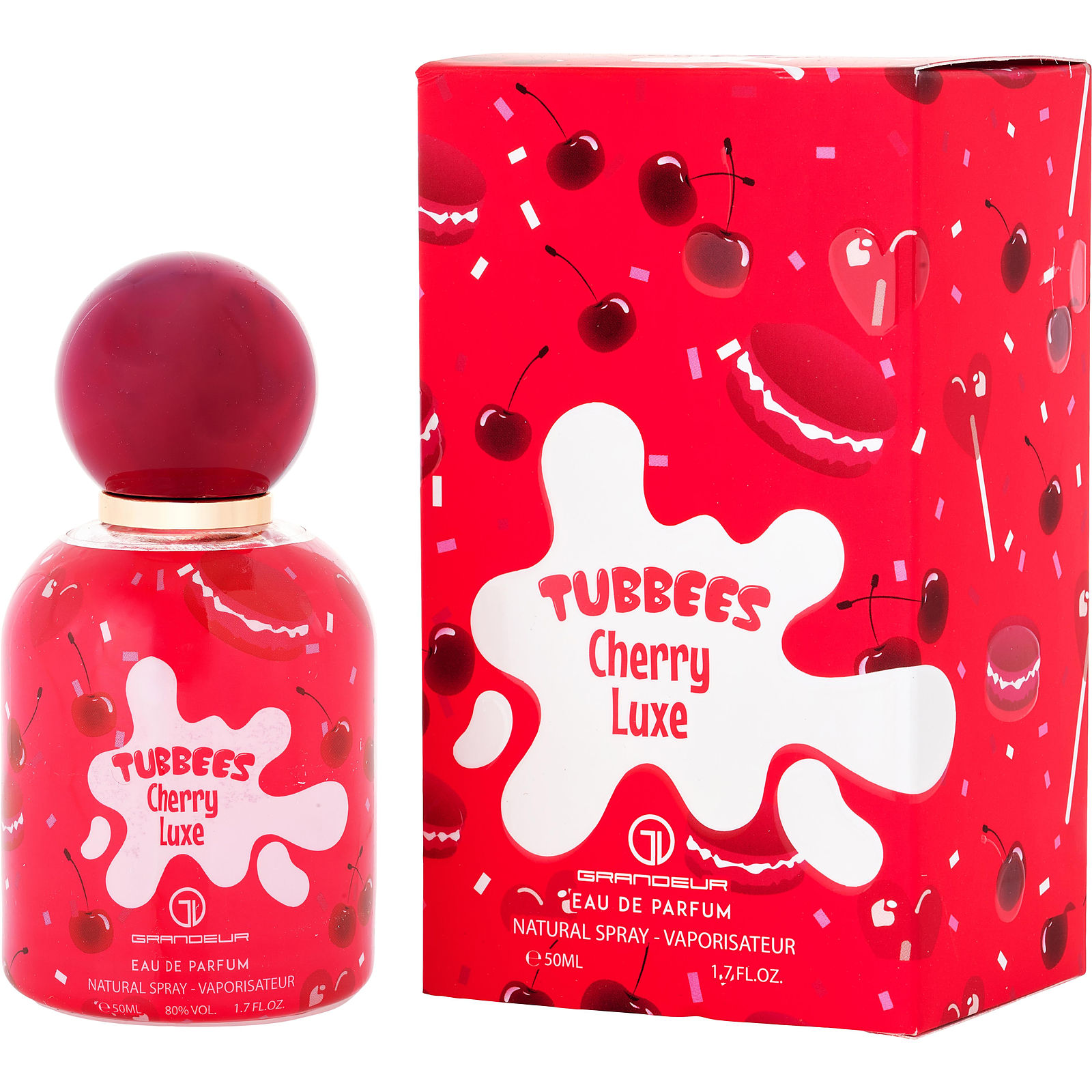 Tubbees Cherry Luxe Eau De Parfum for Unisex by Grandeur