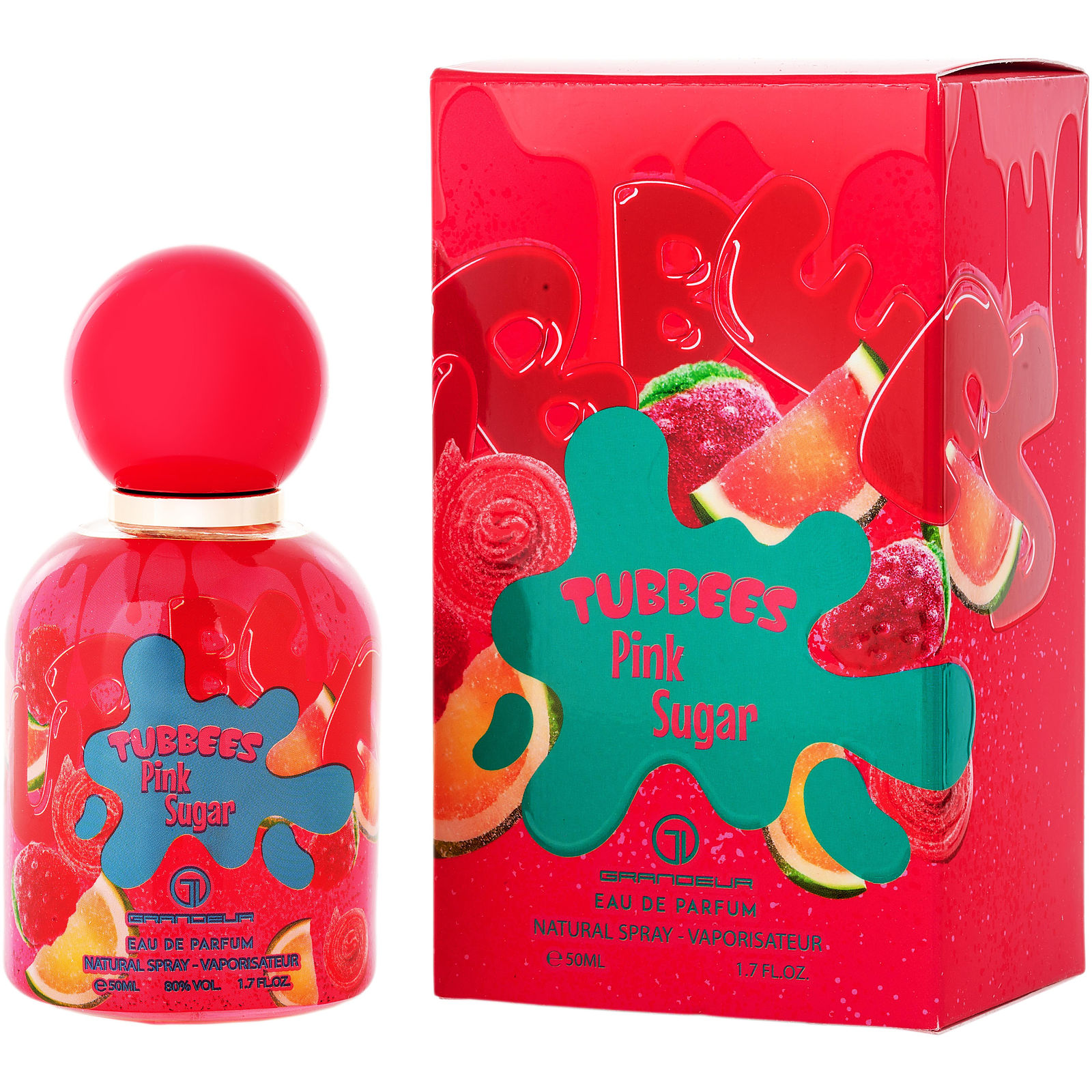Tubbees Pink Sugar Eau De Parfum for Unisex by Grandeur