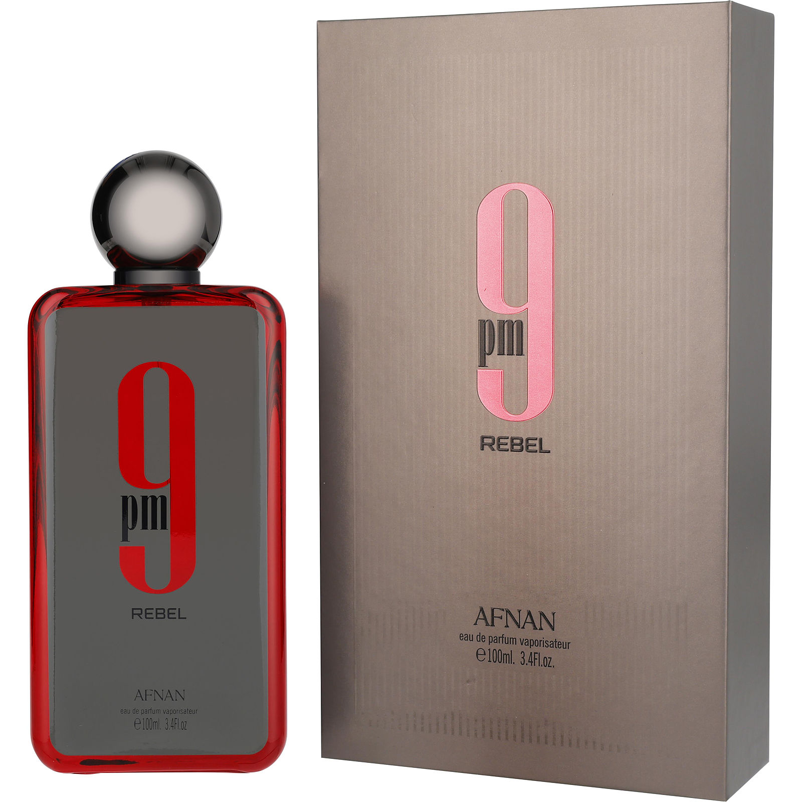 Afnan 9 Pm Rebel Eau De Parfum for Unisex by Afnan Perfumes