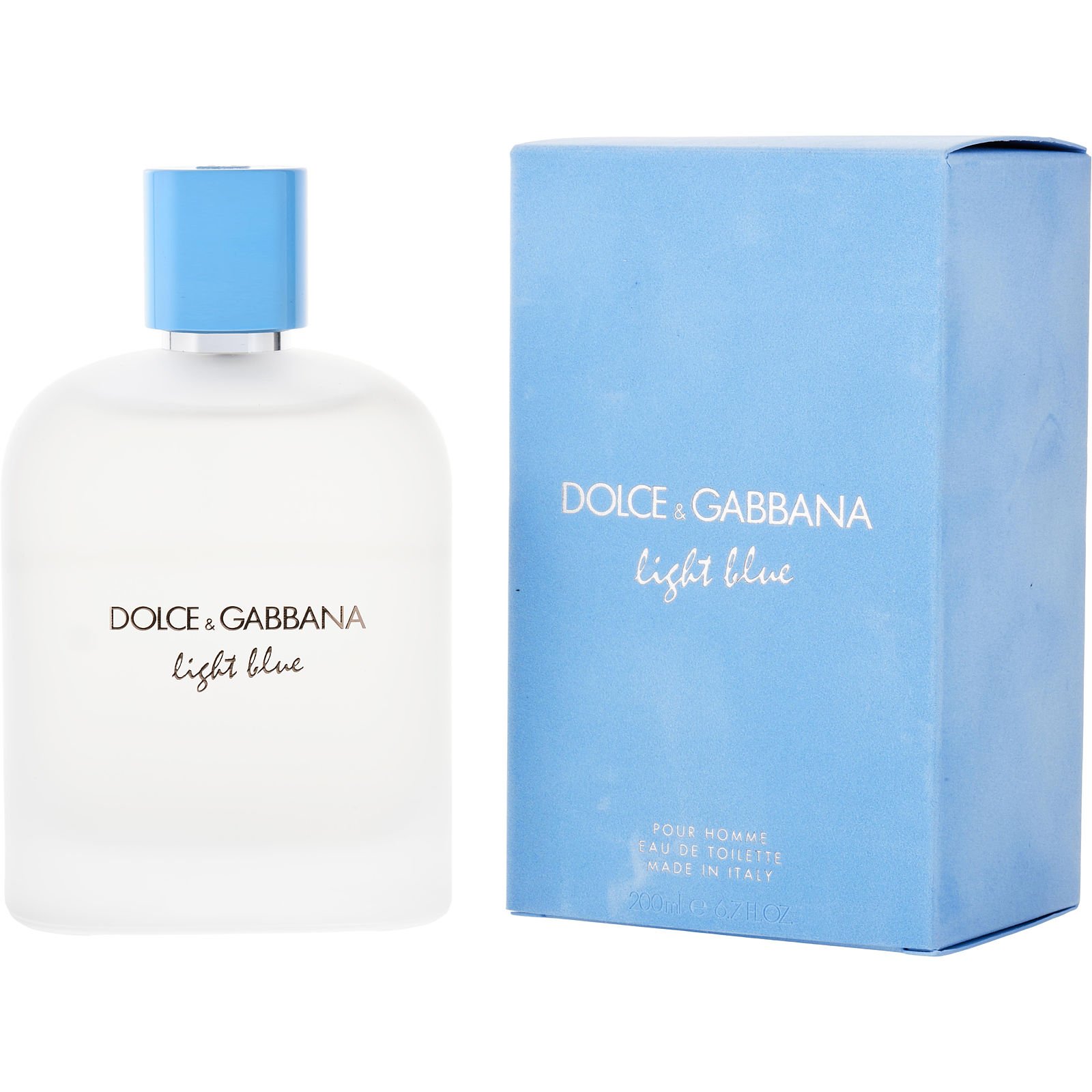 香水(男性用) DOLCE & GABBANA light blue EDT 200ml Dolce & Gabbana Light Blue Eau De Toilette Spray, 200 ml 6.7