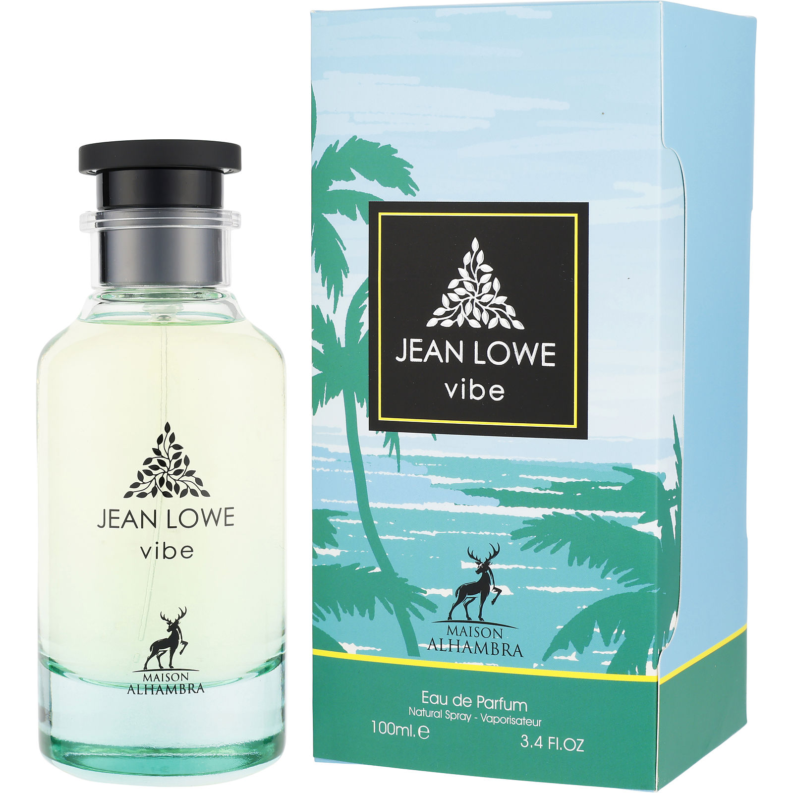 香水(男性用) JEAN LOWE Vibe EDP 100ml Maison Alhambra Jean Lowe Vibe Eau De Parfum for Unisex by Maison