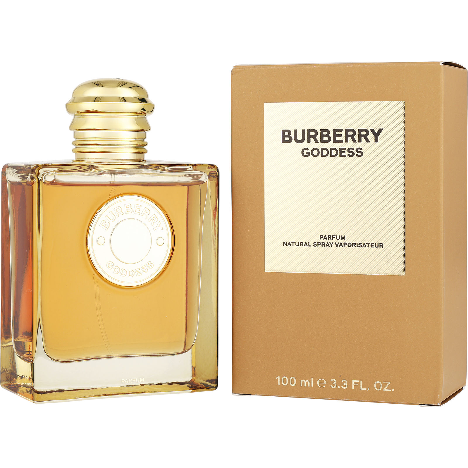 BURBERRY GODDESS オードパルファム 100ml Burberry Goddess Parfum Spray - Creamy Vanilla + Warm Spice + Soft