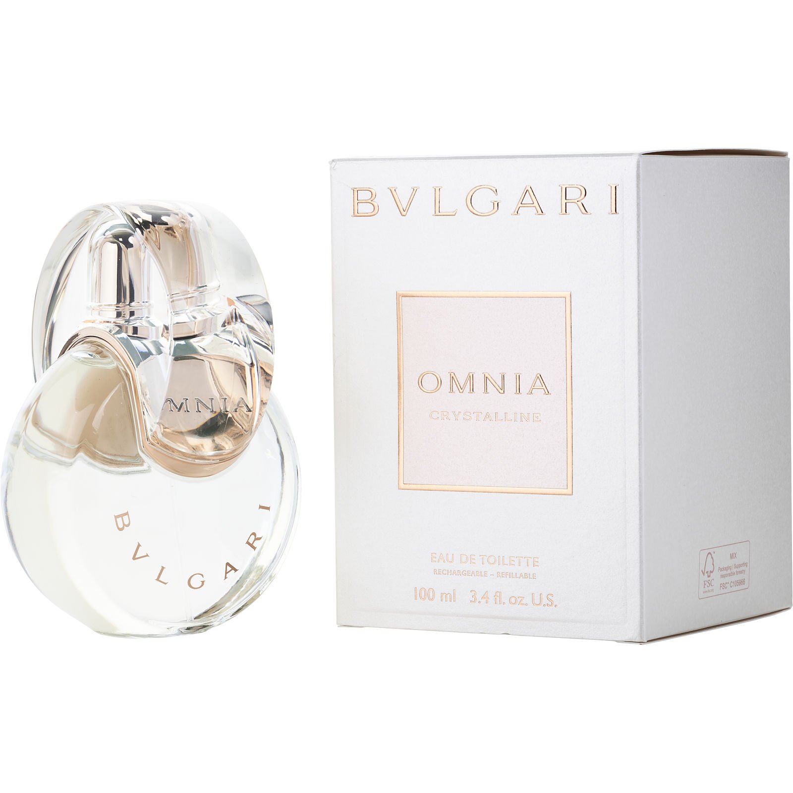 香水(女性用) BVLGARI OMNIA CRYSTALLINE EDT 50ml Bvlgari Omnia Crystalline Eau de Toilette | FragranceNet.com®