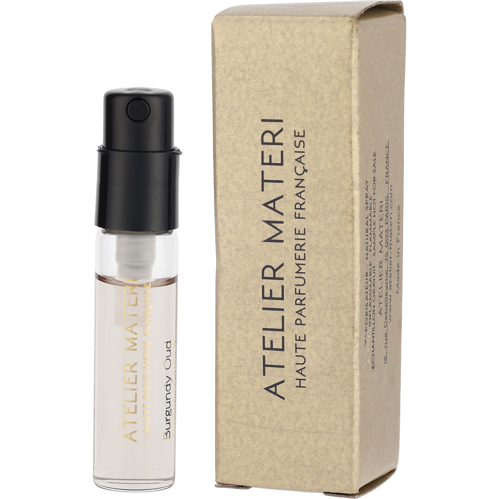 Atelier Materi Burgundy Oud Extrait De Parfum for Unisex by