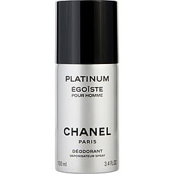 egoiste platinum by chanel for men, eau de toilette spray, 1.7 ounce