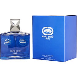 Large Perfume Cologne Bottle - Blue