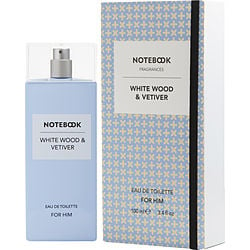 NOTEBOOK WHITE WOOD & VETIVER  by Notebook