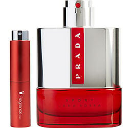 Prada luna outlet rossa sport set