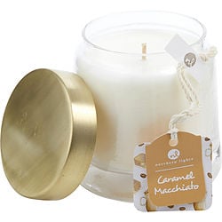 Caramel Macchiato Scented Soy Glass Candle | FragranceNet.com®