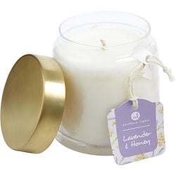Lavender & Honey Scented Soy Glass Candle | FragranceNet.com®