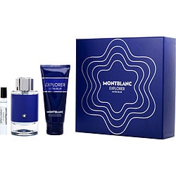 Mont Blanc Explorer Ultra Blue 3pc Cologne Set | FragranceNet.com®