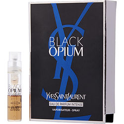 Black Opium Intense by Yves Saint Laurent Eau de Parfum Spray 3 oz and A Mystery Name Brand Sample vile