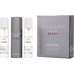 Chanel Allure Homme Sport Eau Extreme Nachfüllbar Eau de Parfum 3 x 20 ml