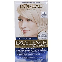 L'Oreal Excellence Creme Permanent Hair Color - # 01 Extra Light ...