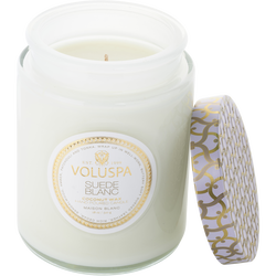 Voluspa Suede Blanc