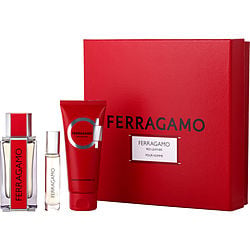 Ferragamo Red Leather