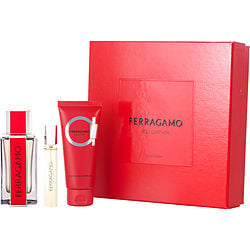 Ferragamo Red Leather