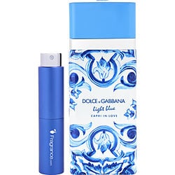 D & G Light Blue Capri In Love