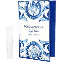D & G Light Blue Capri In Love