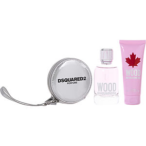 Dsquared2 Wood For Women Duft-Set – Eau De Toilette, Duschgel, Reisespray