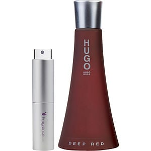 hugo boss deep red for men
