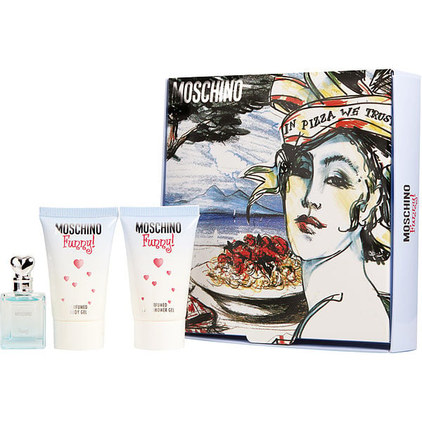 Set Gift Moschino Perfume Funny!