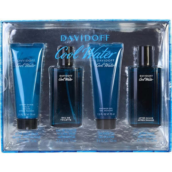 Cool Water Cologne Gift Set 4pc