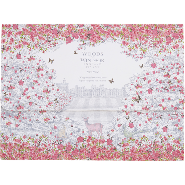 Woods Of Windsor True Rose by Woods Of Windsor, 5 Perfumed Drawer Liners, image 1 of 2
