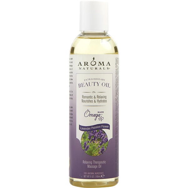 Lavender Passion Flower Aromatherapy Relaxing Therapeutic Massage Oil 6 oz