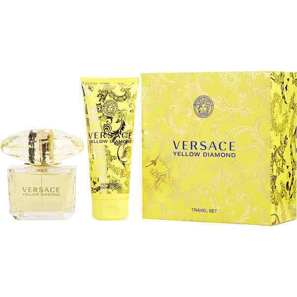 versace yellow gift set
