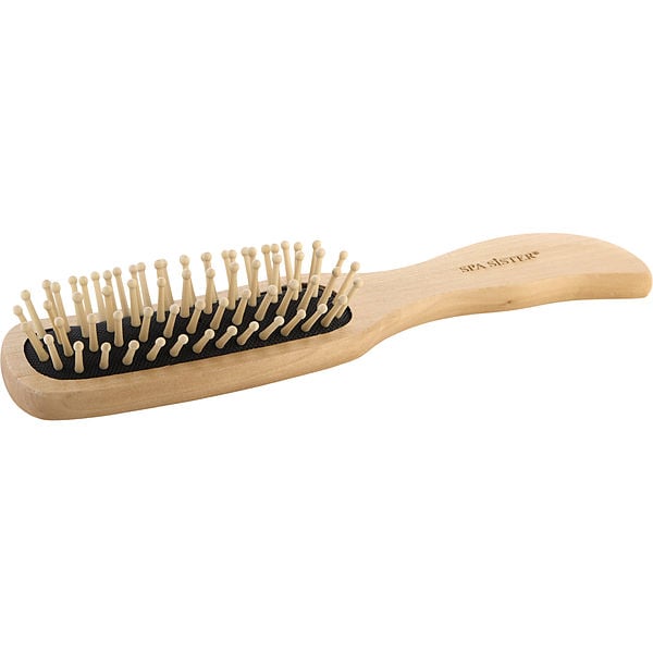 Amazon.com : Small Hair Brush for Purse - Wooden Bristle Detangler Hairbrush  For Detangling Women, Men & Kids Wet or Dry Hair - Natural Wood Handle &  Bristles - Travel Size and